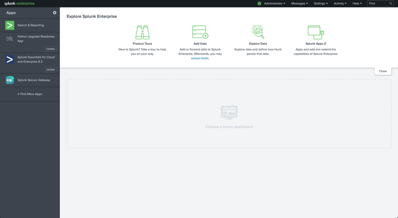 Splunk UI