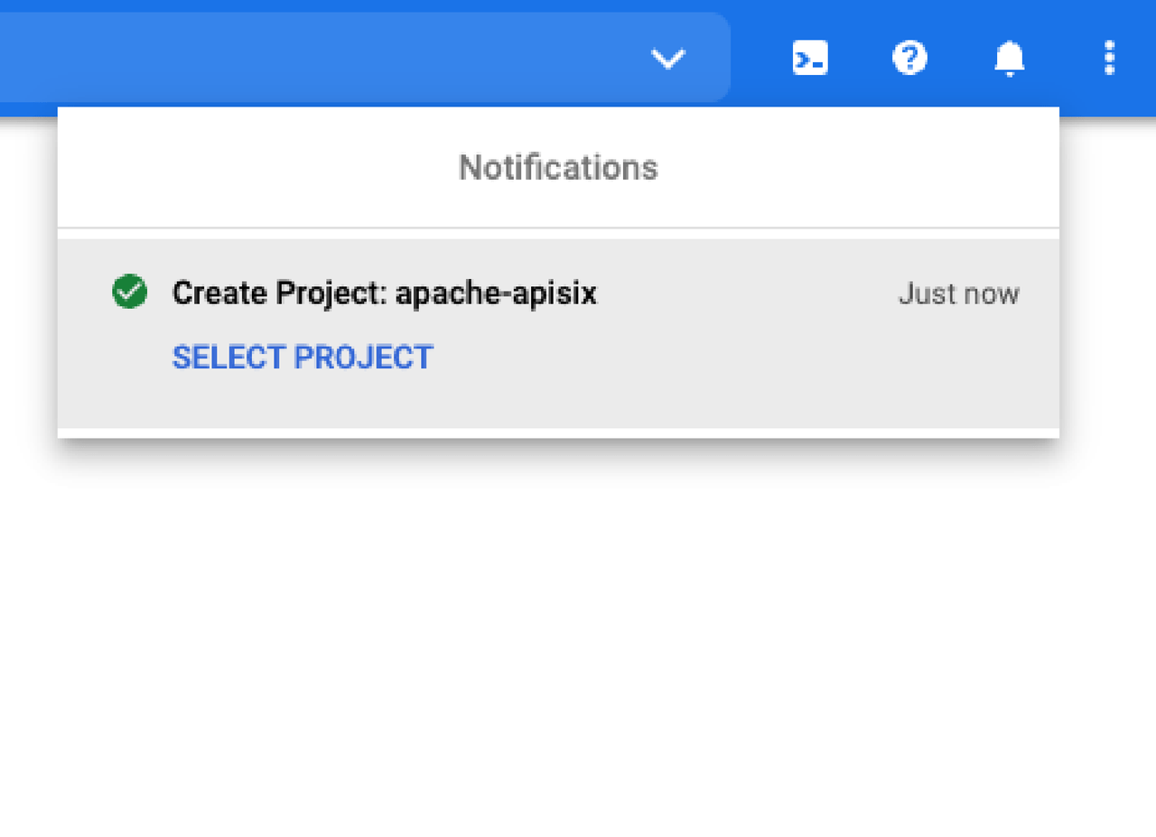 project notification