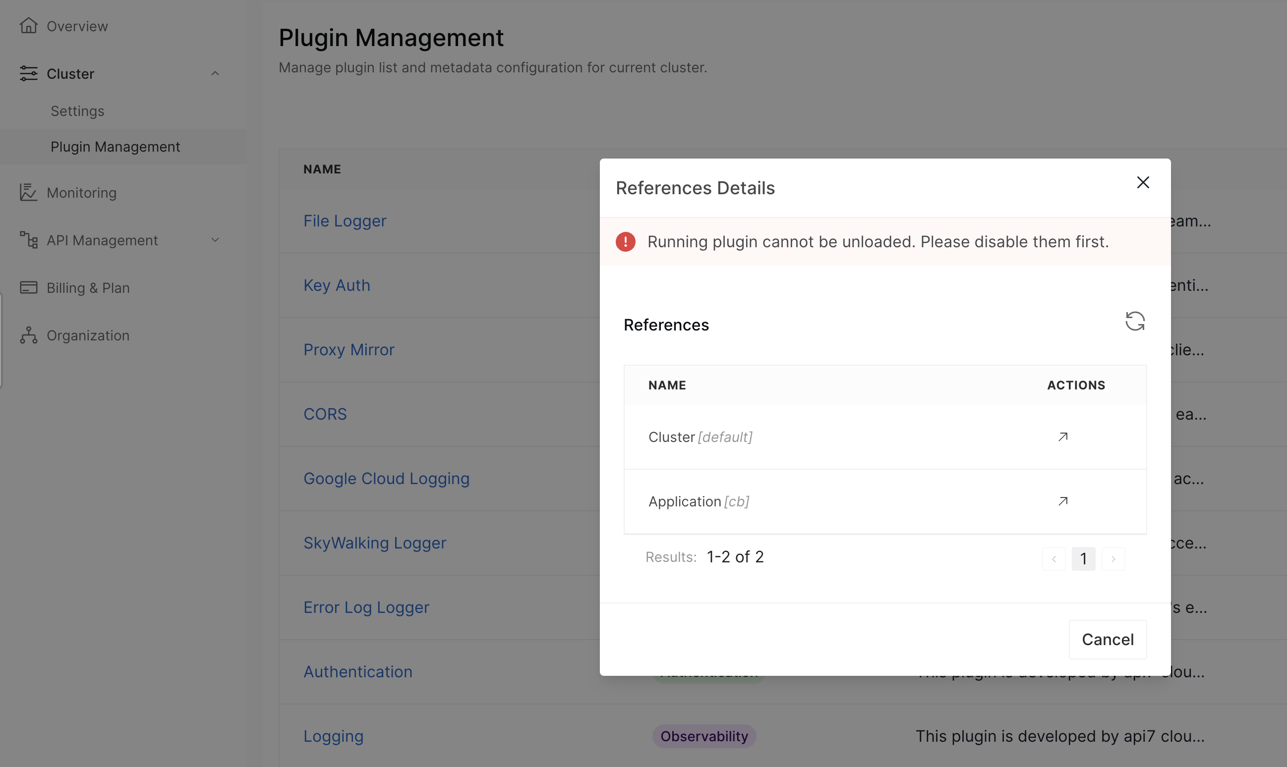 Unload Plugin with Reference Check