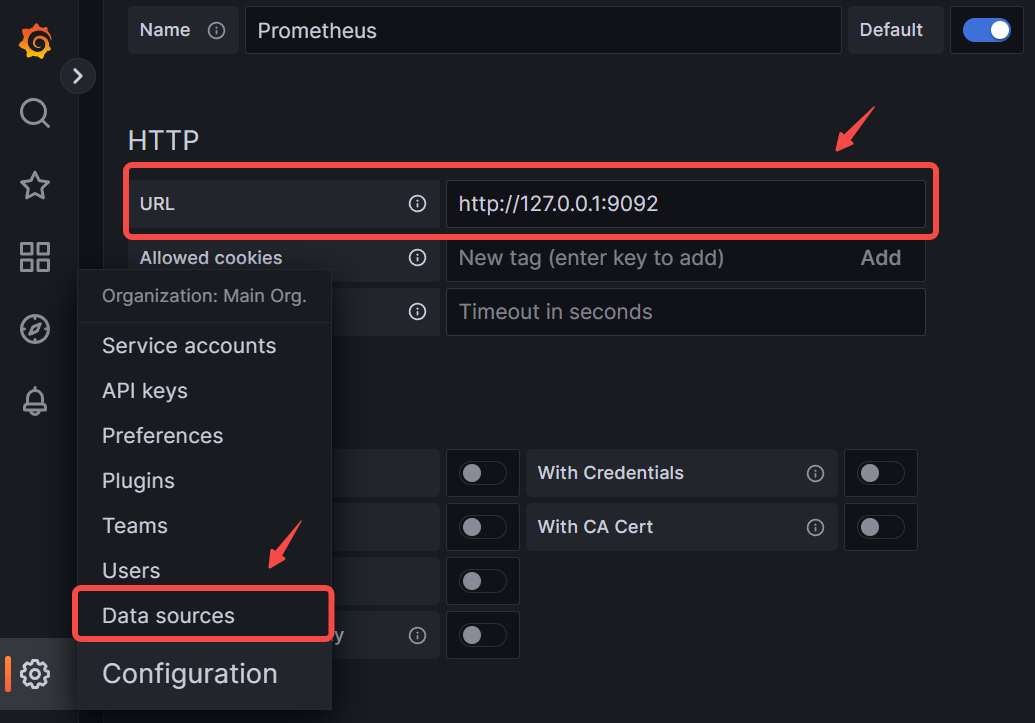 Grafana Data Source