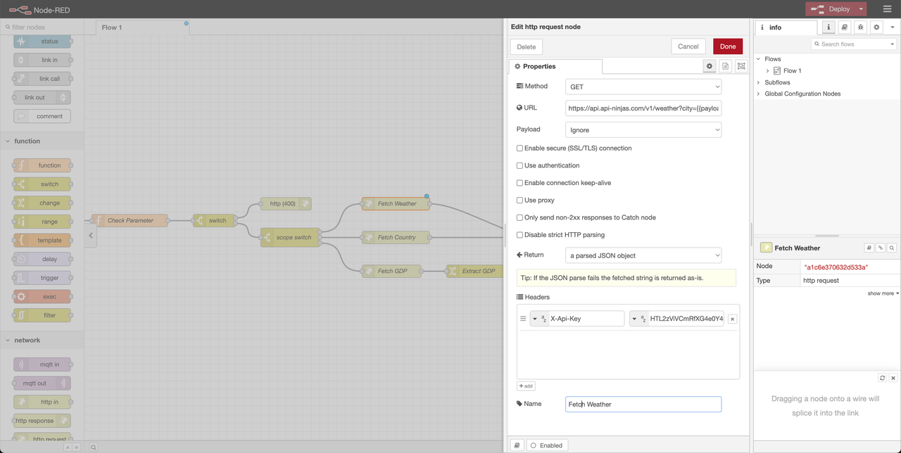 Choose API for obtaining data according to scope