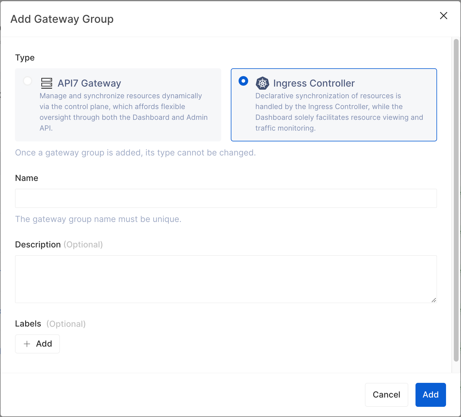 Add Gateway Groups for Ingress Controller