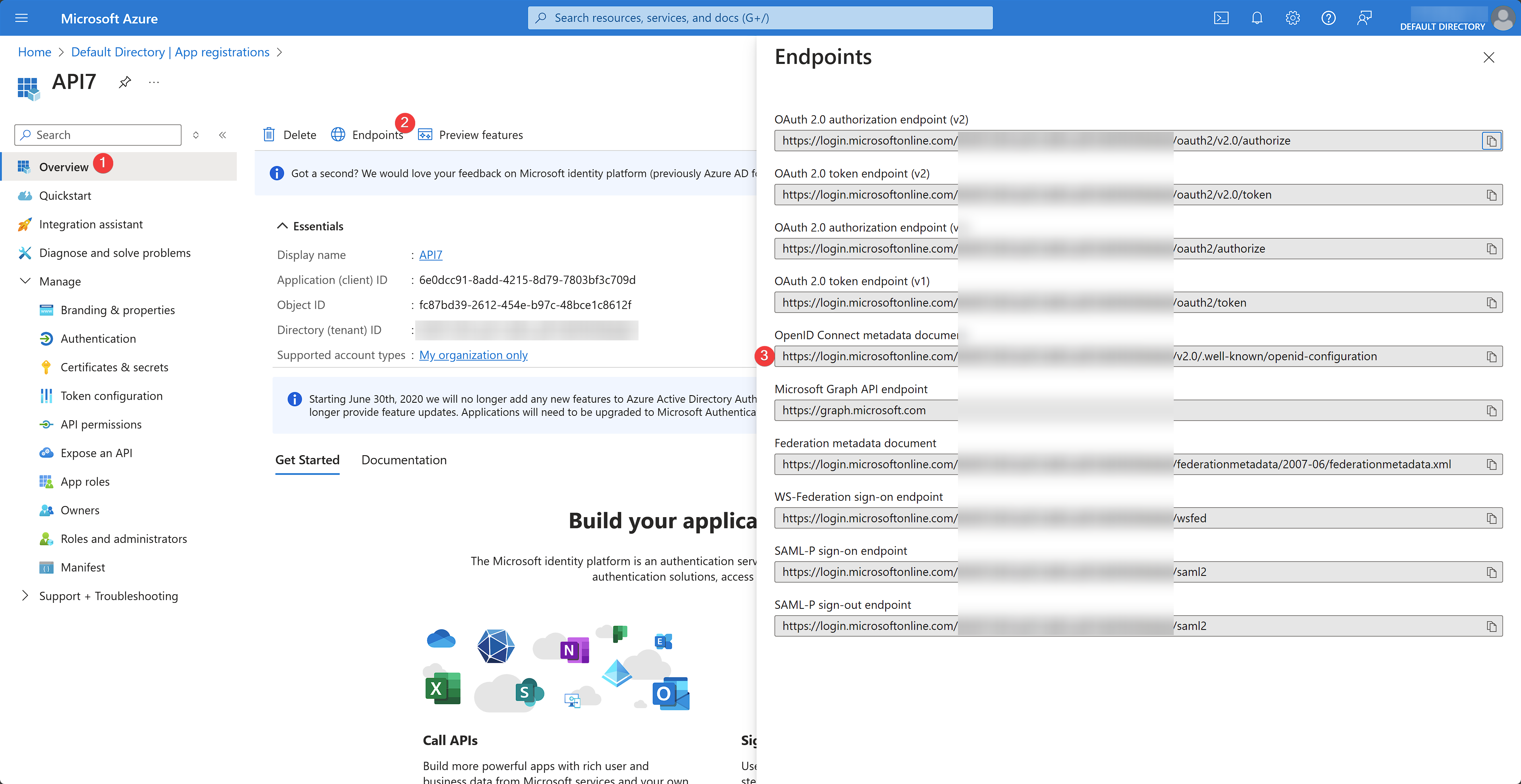 dashboard-oidc-issuer-and-endpoint-in-azure