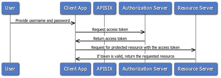 Password flow diagram