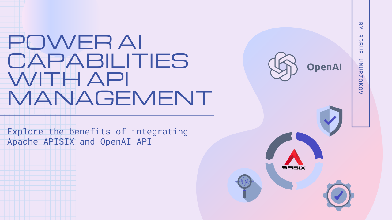 Powering AI Capabilities with Apache APISIX and OpenAI API