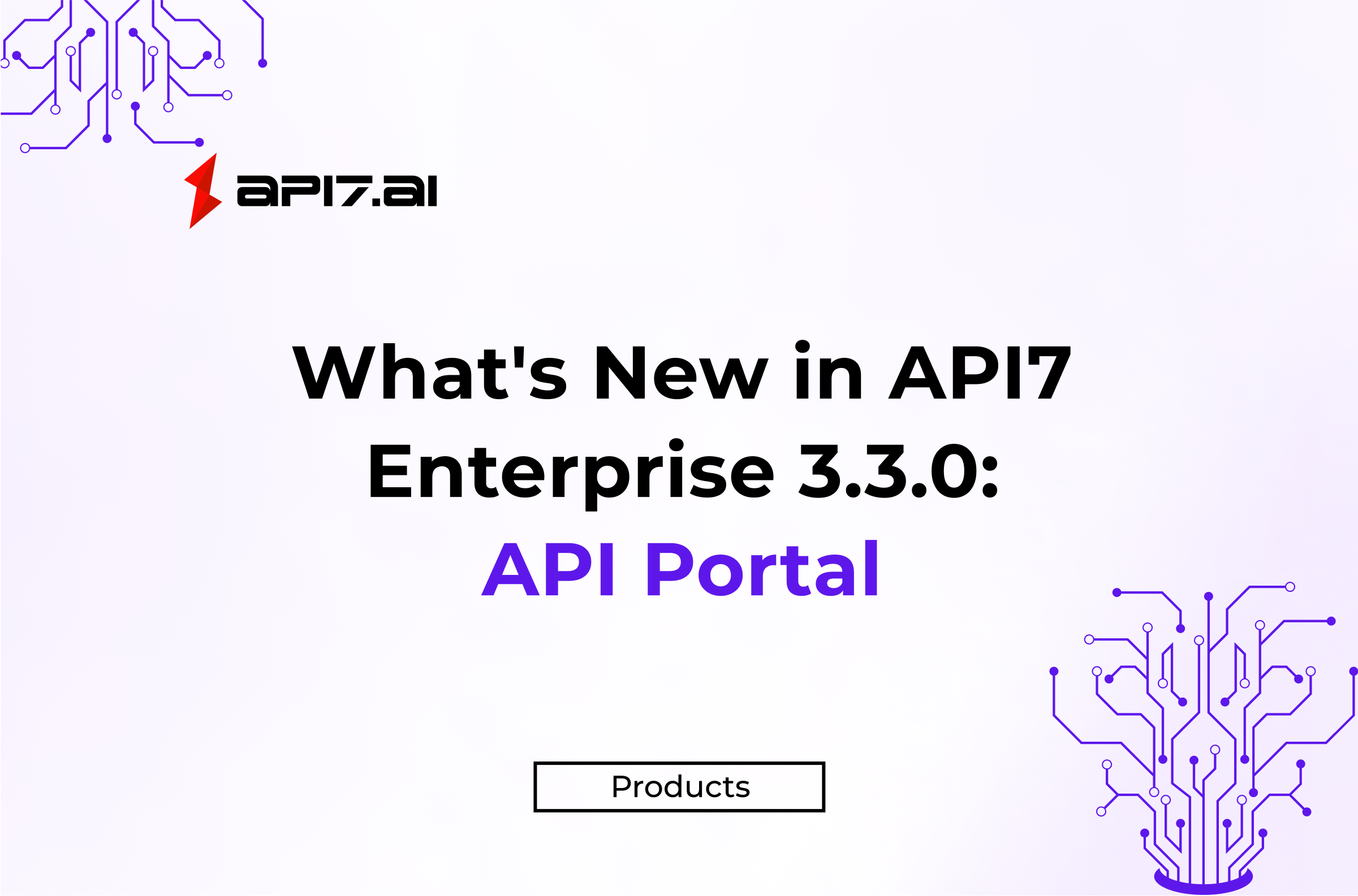 API7 Enterprise v3.3.0 يدعم API Portal