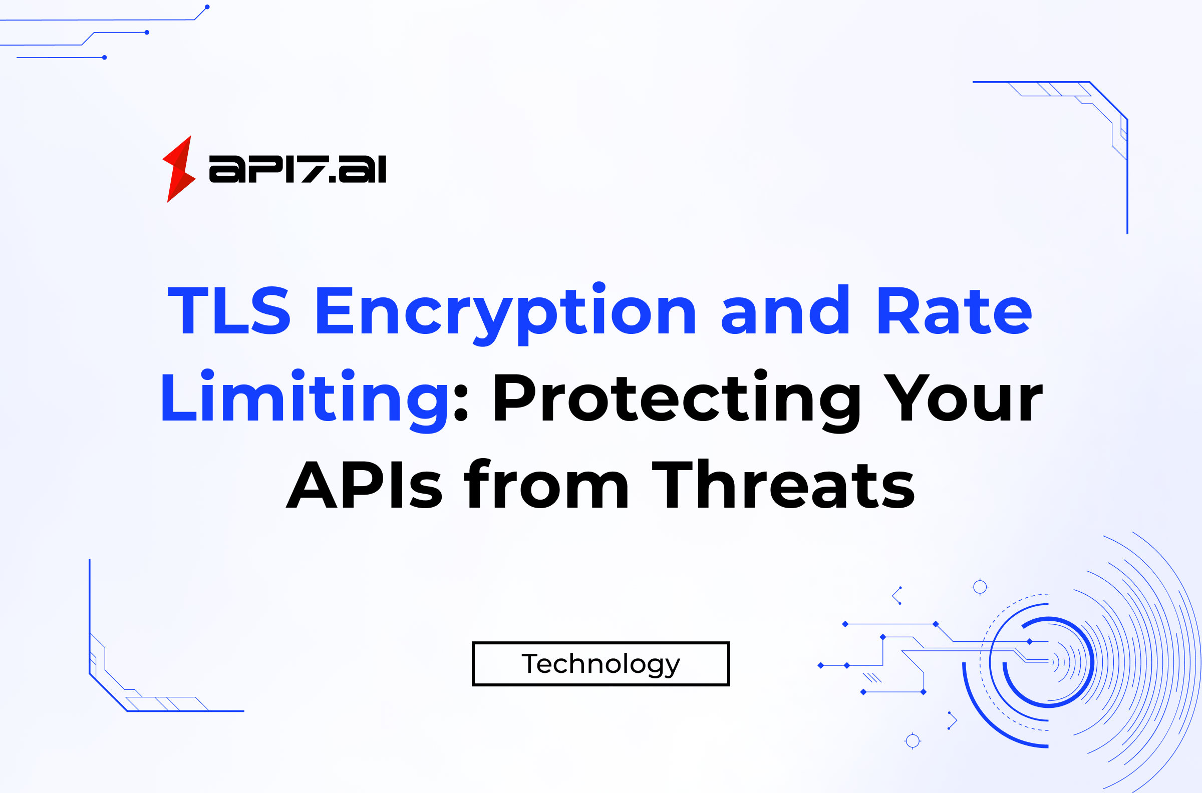 TLS Encryption and Rate Limiting: Protecting Your APIs from Threats