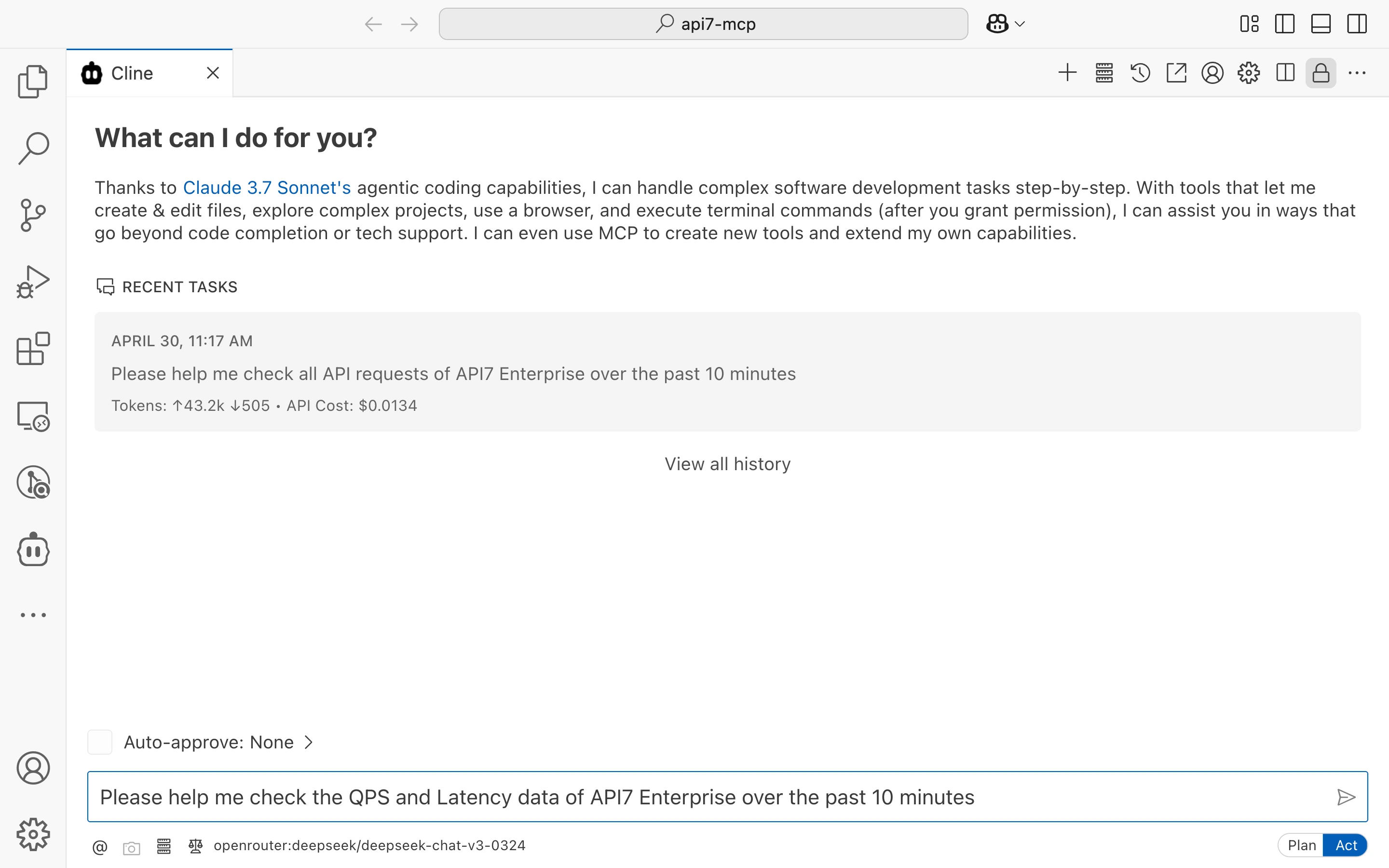 Check QPS and Latency