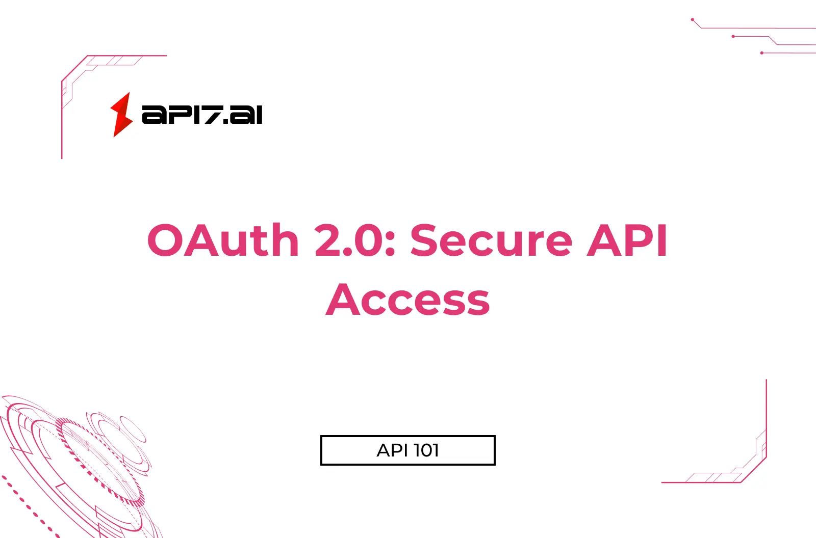 OAuth 2.0: Secure API Access