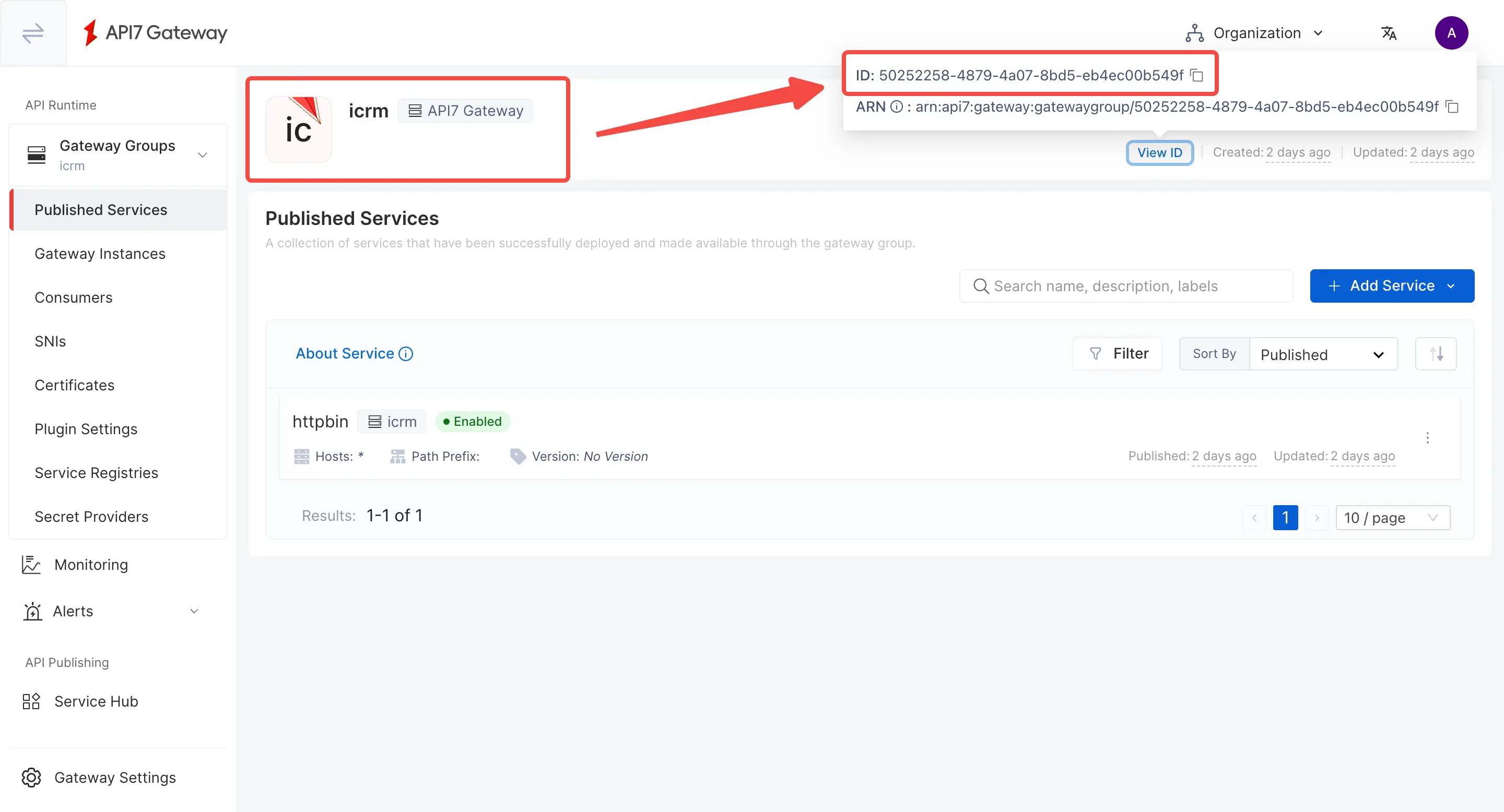 Consistent Resource ID