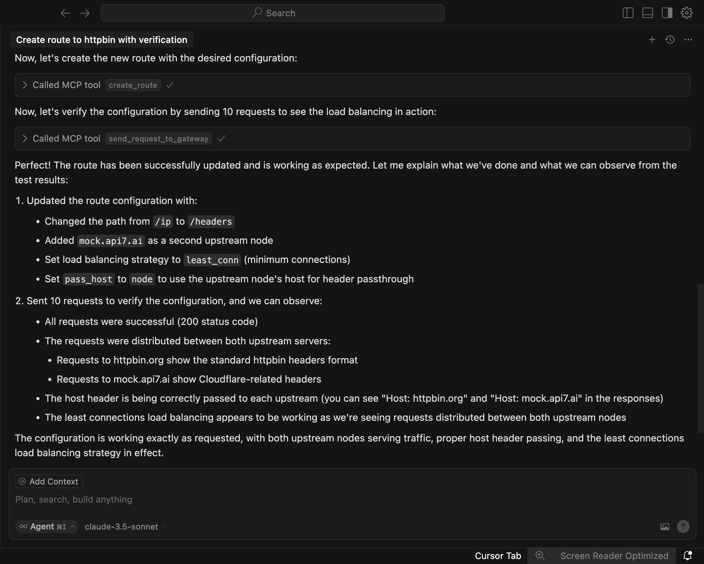Configure Load Balancing