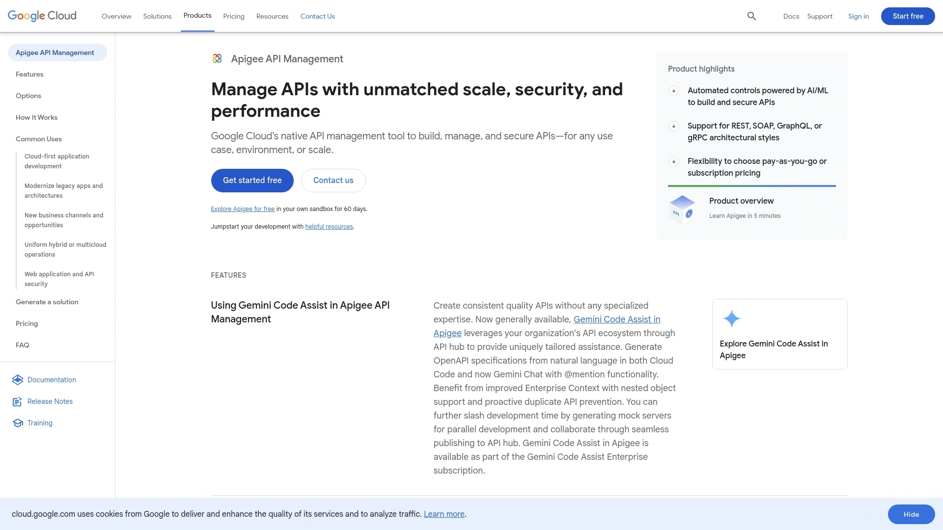 cloud.google.comHomepageFirstscreenScreenshot