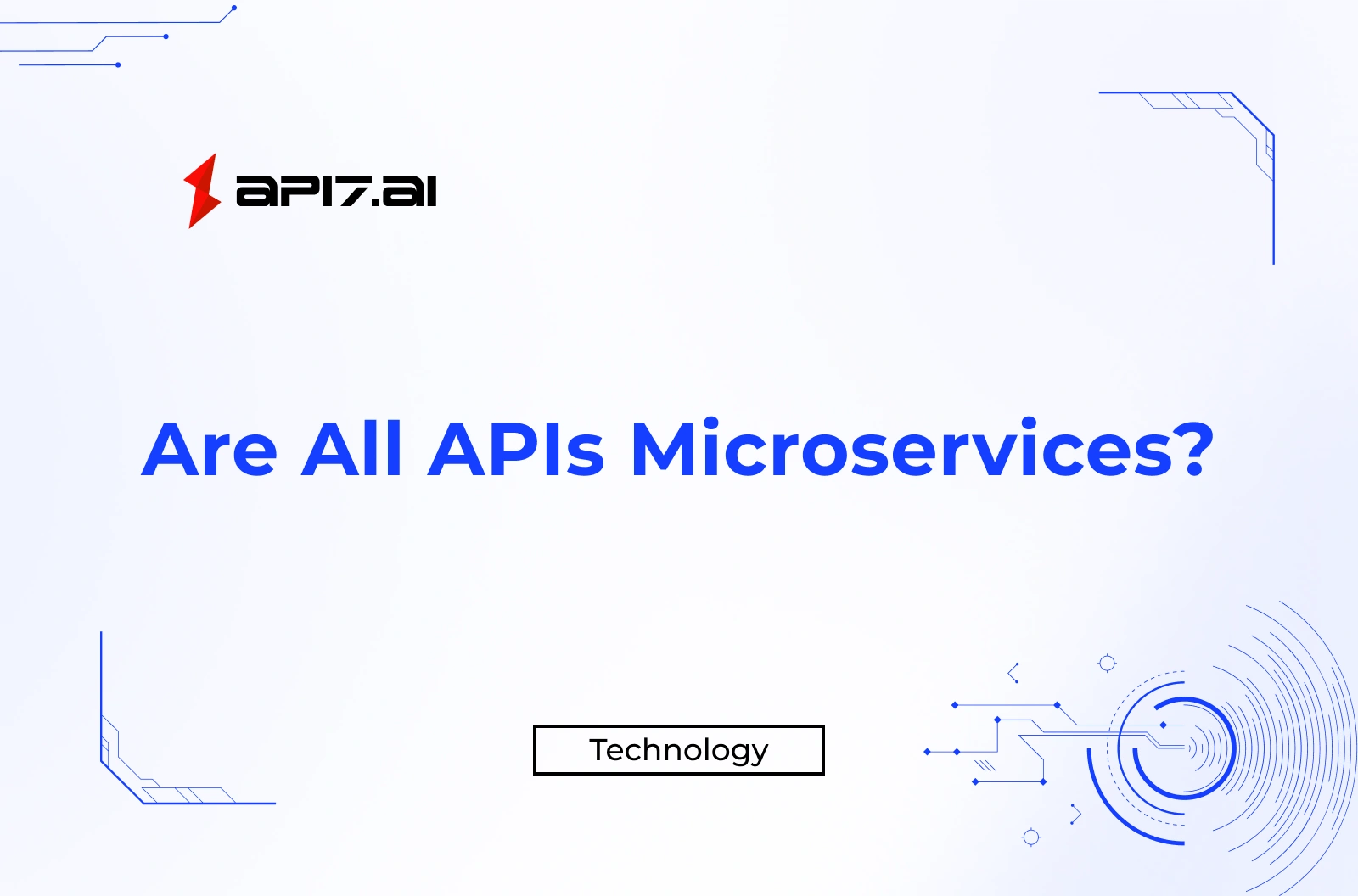 Are All APIs Microservices?