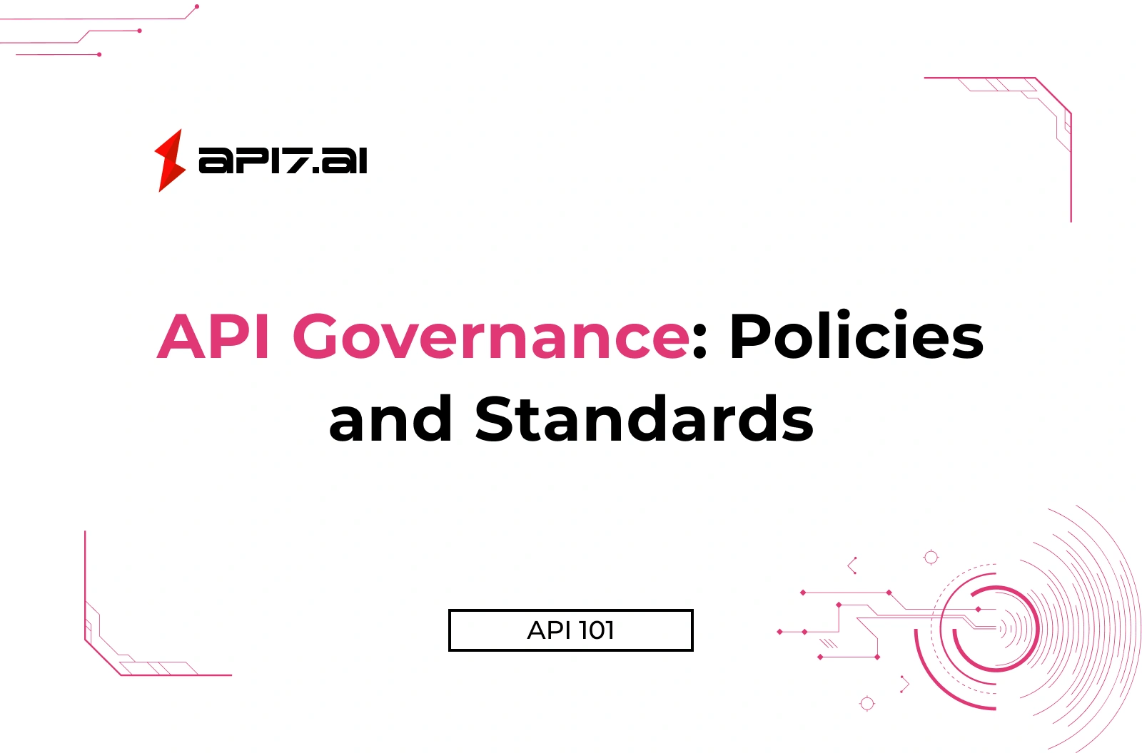 API Governance: Policies and Standards