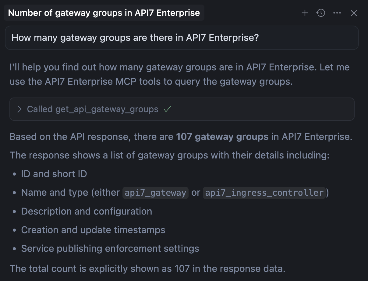 AI client interaction with API7 Enterprise
