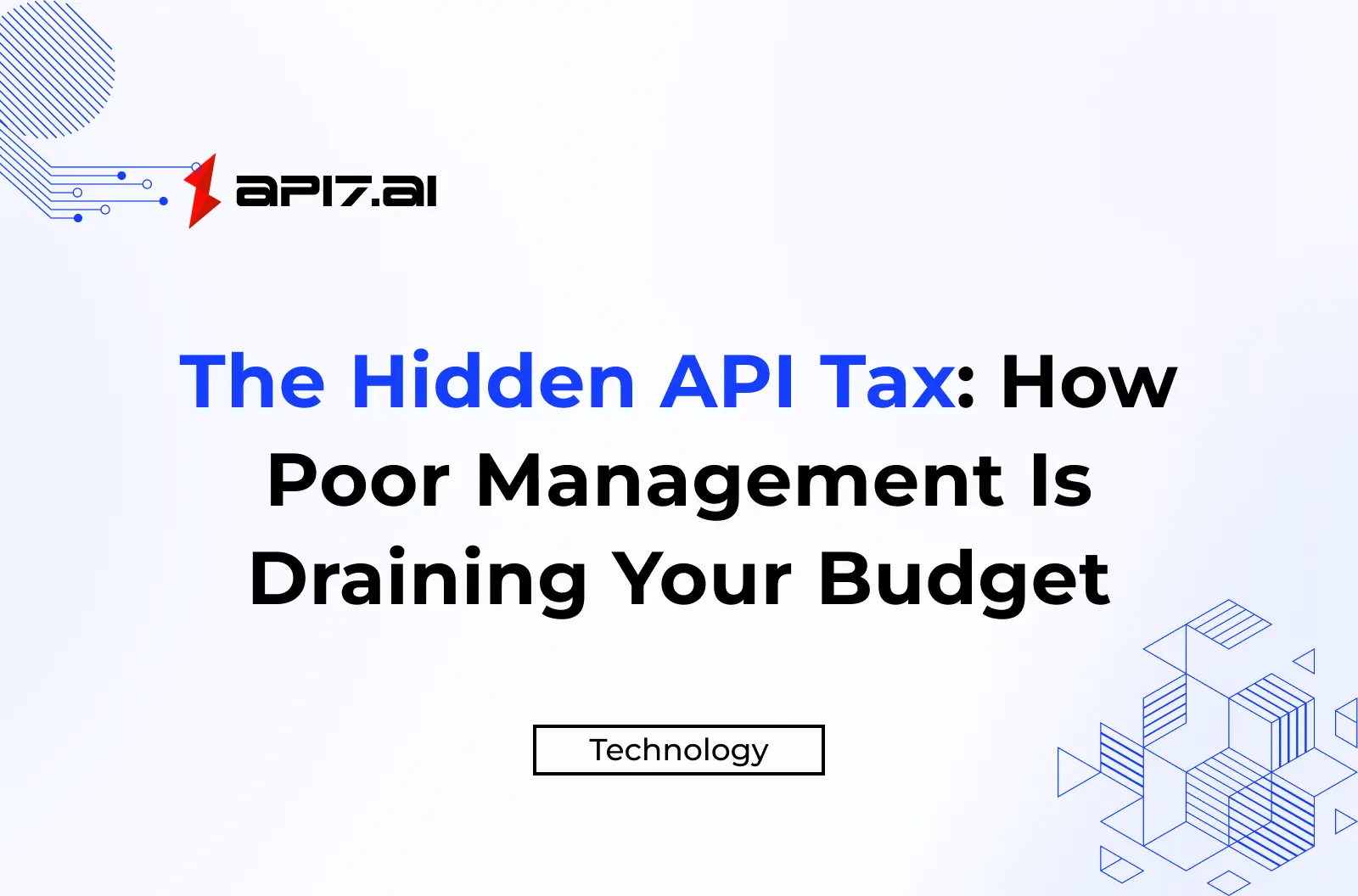 The Hidden API Tax: How Poor Management Is Draining Your Budget