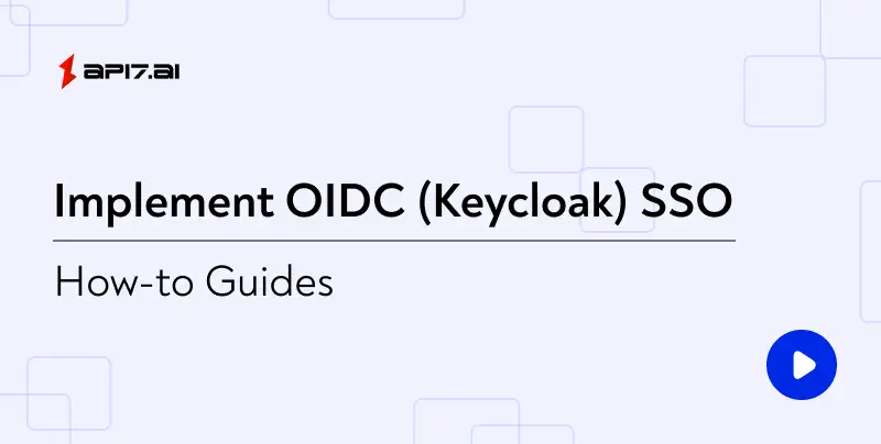Implement OIDC (Keycloak) SSO