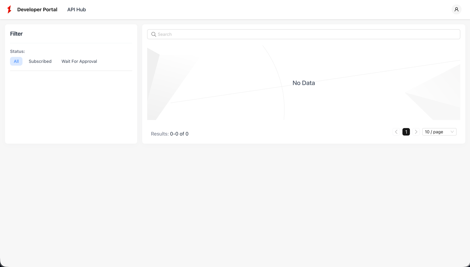 Second Portal no API Product yet