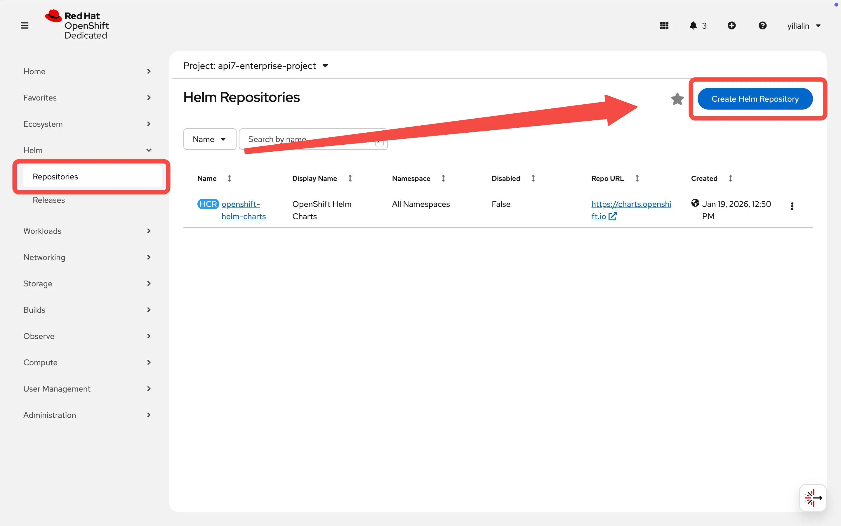 Add API7 Helm chart repository