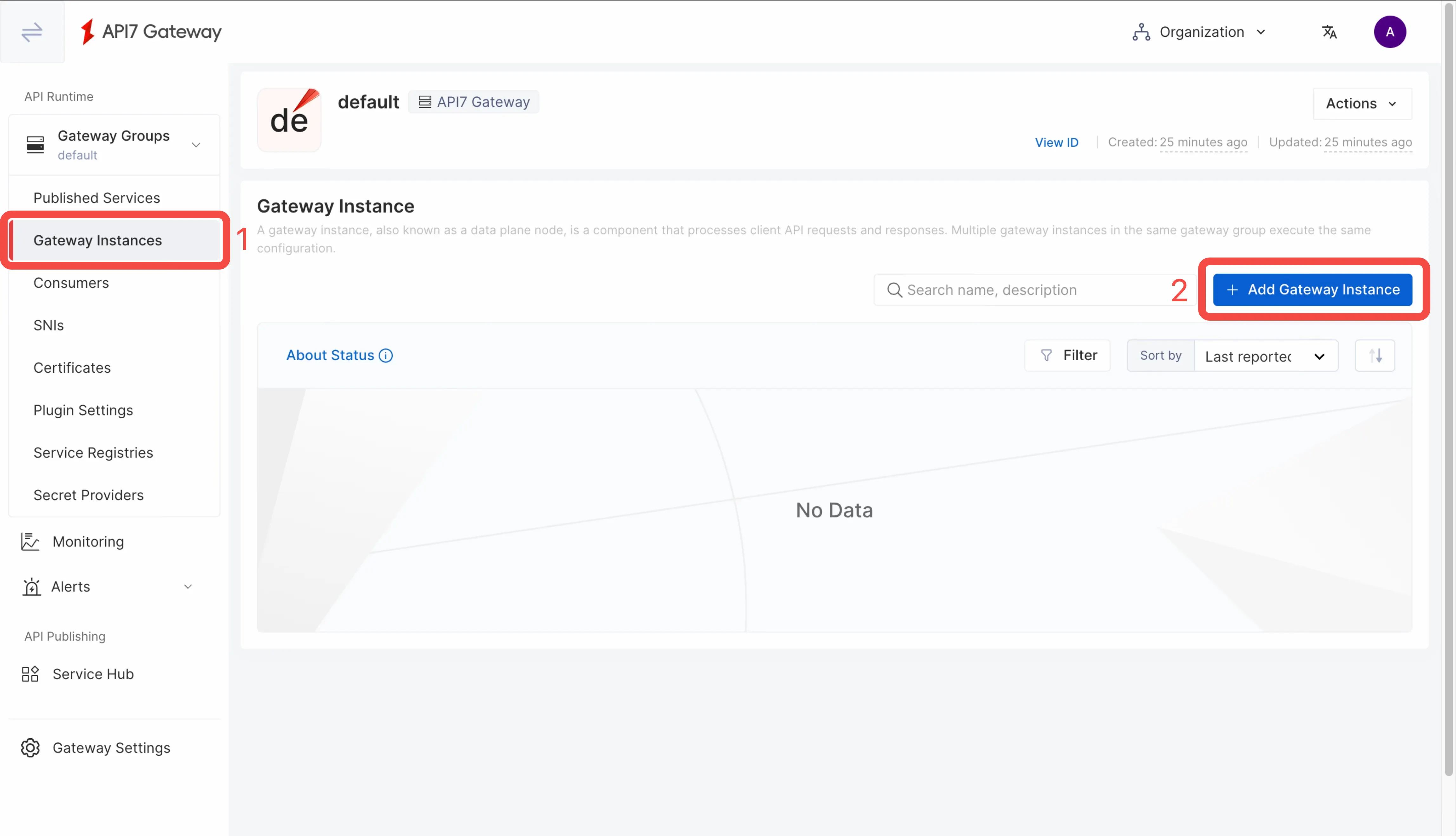 Add gateway instance