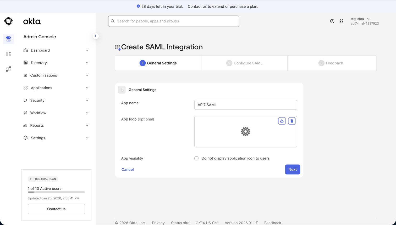 Configure general settings