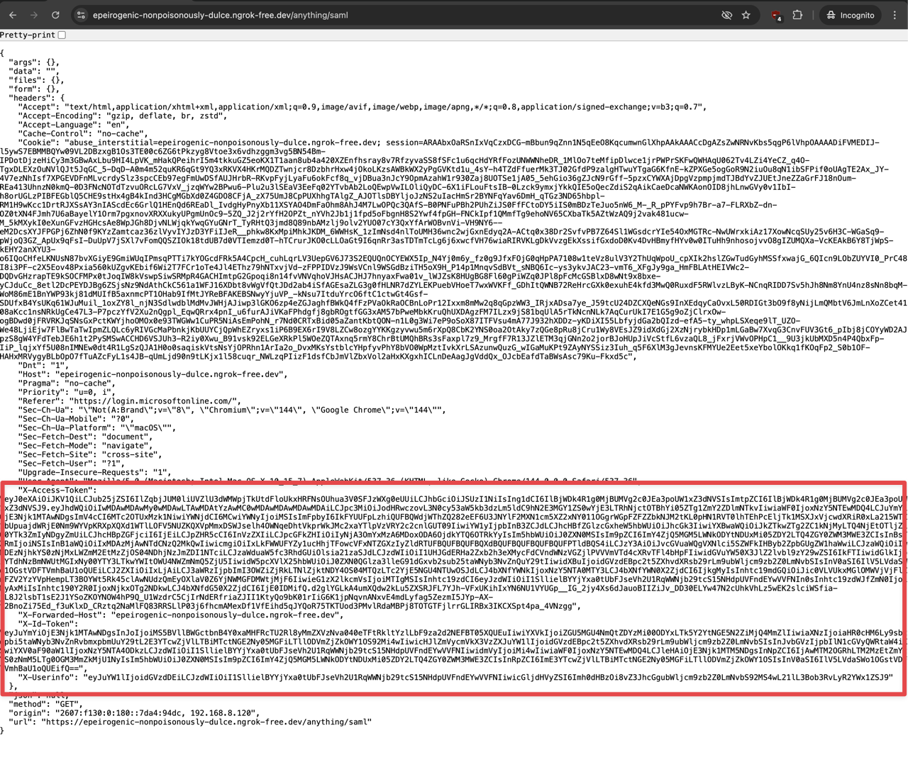 OpenID Connect user info passed to upstream