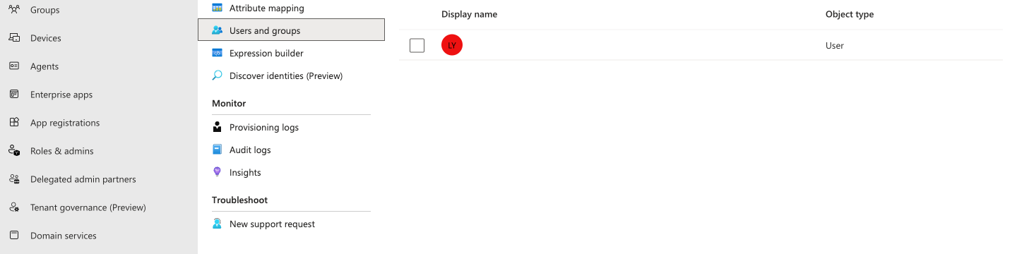 Microsoft Entra users and groups