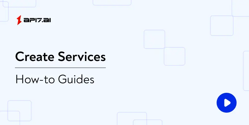 Create Services