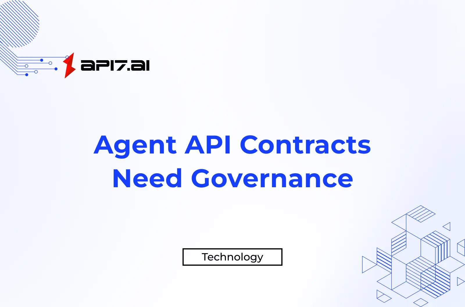 Agent API Contracts Need Governance