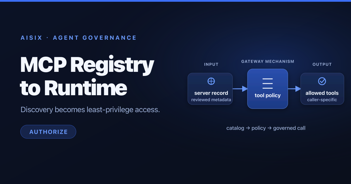 What Is an MCP Registry? Discovery and Gateway Control