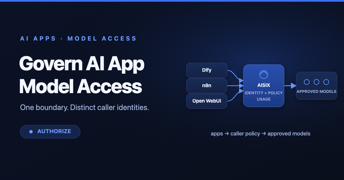 AI Gateway for Dify, n8n, and Open WebUI