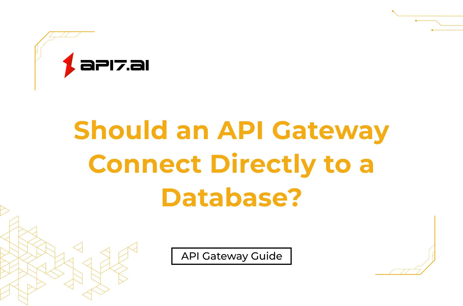 Should an API Gateway Connect Directly to a Database? Patterns and Risks
